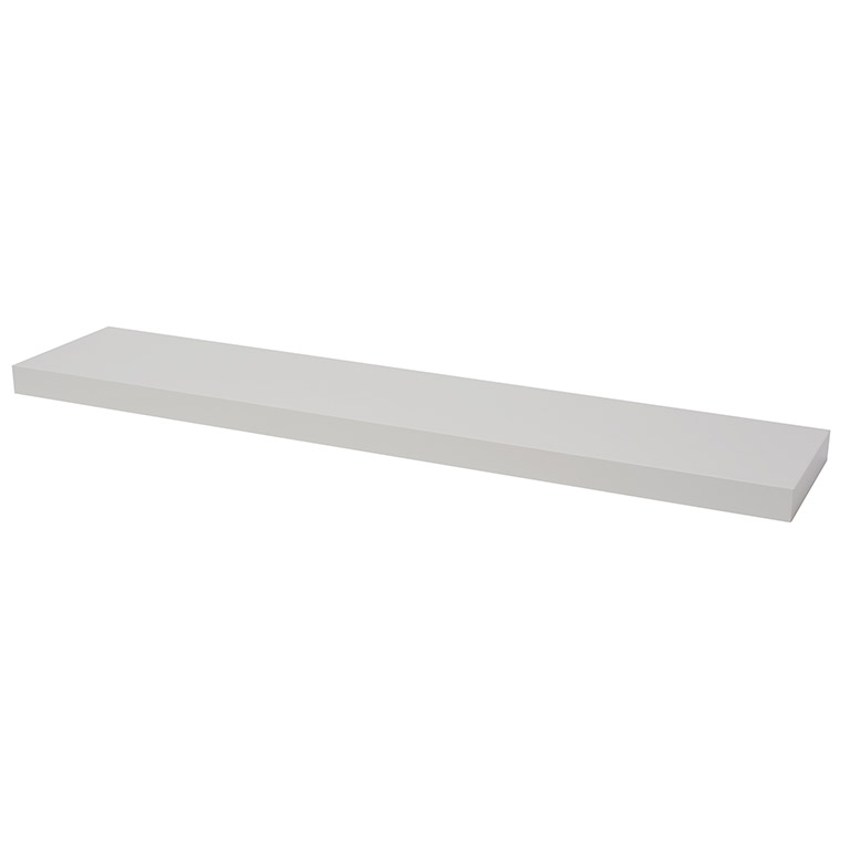 Pekodom 4XS Lacquered White Shelf 800x235x18mm RRP £12.99 CLEARANCE XL £3.99